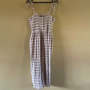 Aerie Gingham Dress size Medium